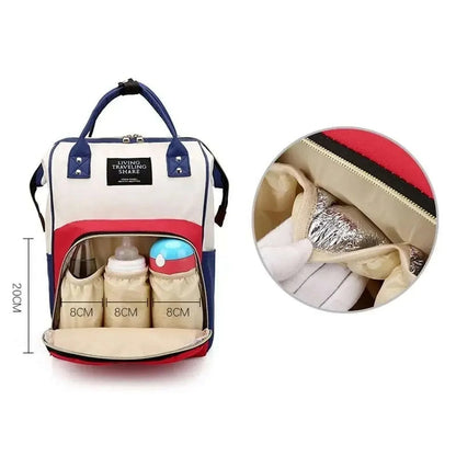 Diaper Bag Mummy Black Color Backpack Large Capacity Bag Mom Baby Multi-function Waterproof Outdoor Travel Diaper Bags For Baby Care