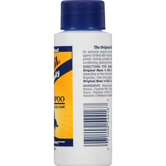 Mane 'n Tail and Body Original Formula Shampoo 12 oz – High Lather, Moisturizing Cleanser for Shine, Body & Manageability