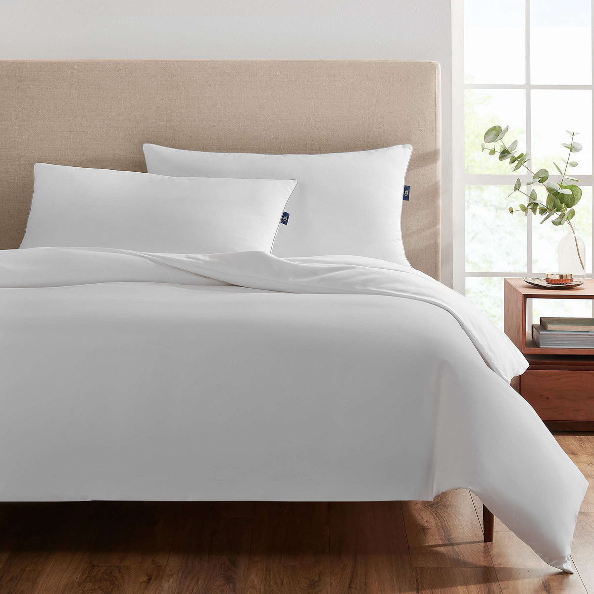 Sertapedic Endless Comfort Bed Pillow, King, 2 Pack