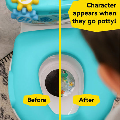 Baby Einstein Geared for Success 2-in-1 Potty Training System, Unisex, Ages 18 Months+