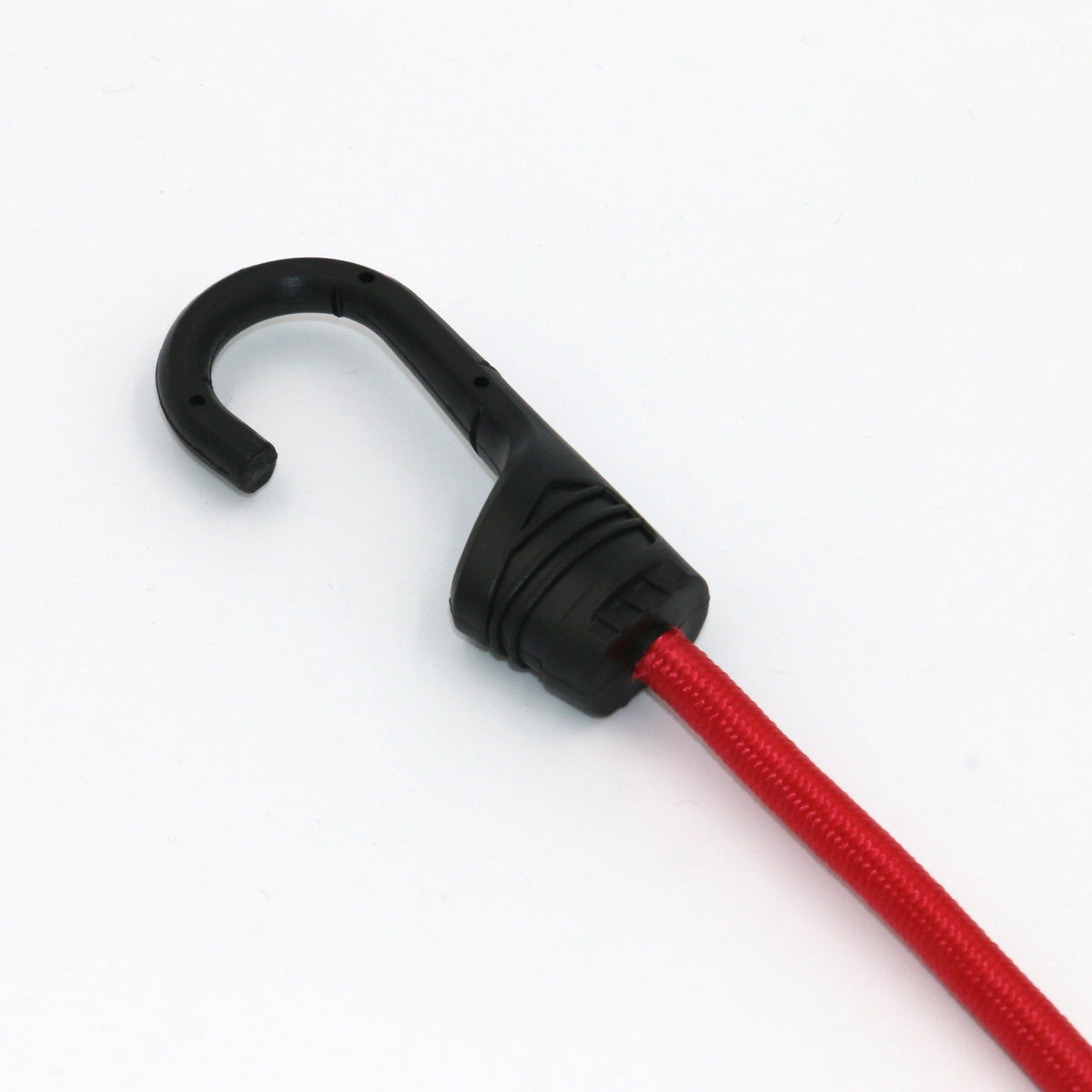 Hyper Tough 2-Pack 24 inch Standard Bungee Cords, Rubber, Red, 0.3 oz