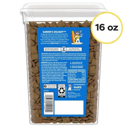 Temptations Mixups Surfer'S Delight Flavor Crunchy And Soft Cat Treats