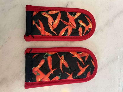 Cast Iron Pan Handle Covers Skillet Sleeve, Hot Handle Pan Sleeve Chilli Peppers