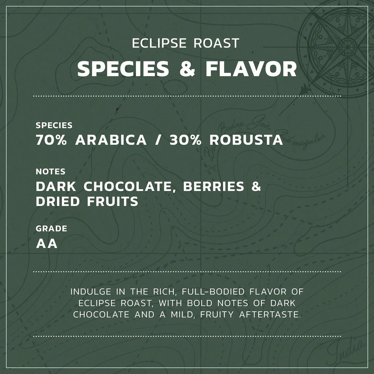 Thyme & Table Ground Coffee, Dark Roast, Eclipse Blend