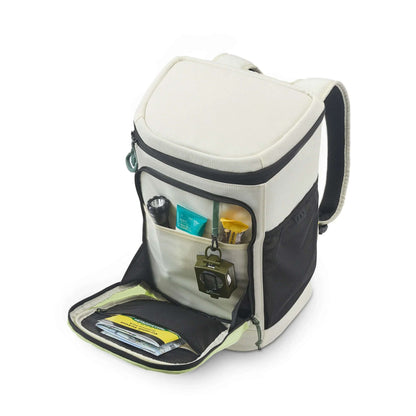 Coleman XPAND 22Qt Capacity 30-Can Soft Cooler Backpack, Beige