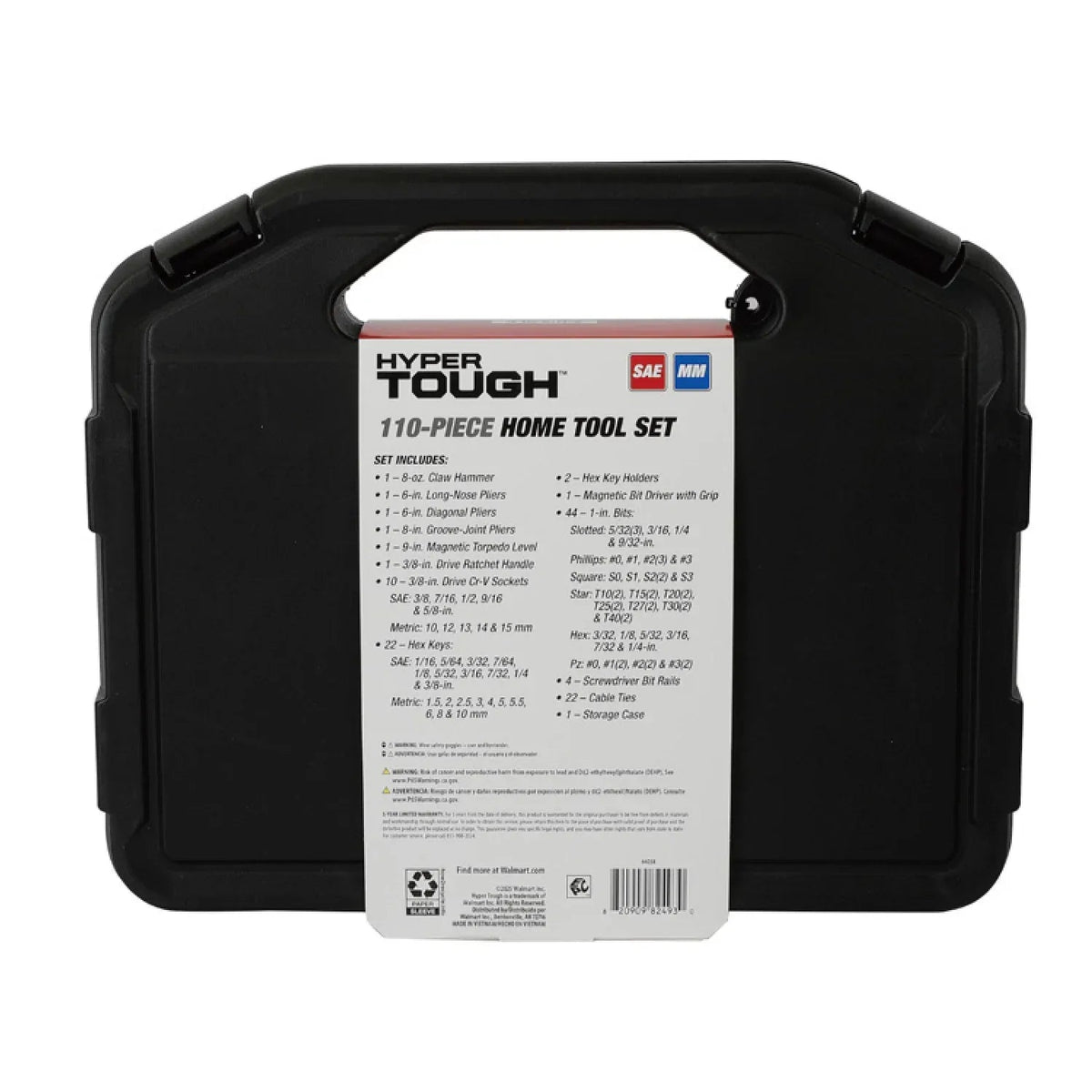 Hyper Tough 110-Piece Tool Set