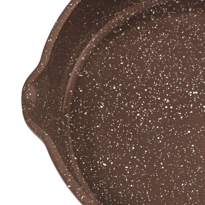 The Pioneer Woman 10-Inch Cast Aluminum Fry Pan, Brown Speckle