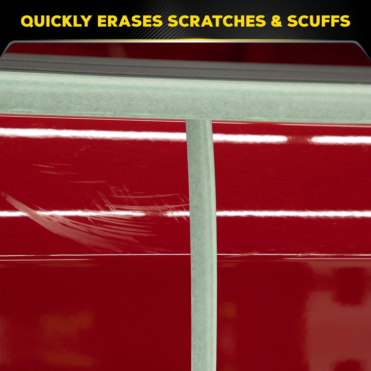 Meguiar's Quik Scratch Eraser Kit, Car Care Kit with ScratchX, Drill-Mounted Pad, and Microfiber Towel, Multi-color