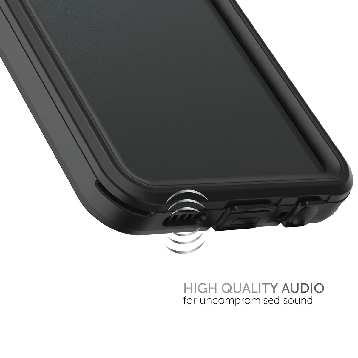 (Pack of 2 ) Body Glove Tidal Waterproof Phone Case for Motorola moto g (2025) - Black/Clear