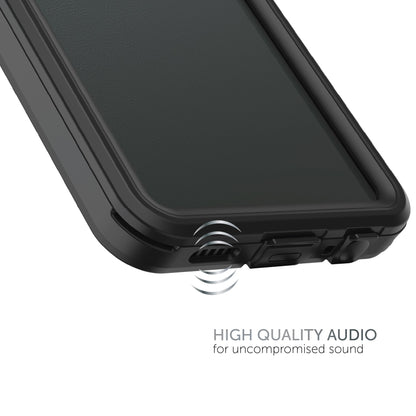 (Pack of 2 ) Body Glove Tidal Waterproof Phone Case for Motorola moto g (2025) - Black/Clear