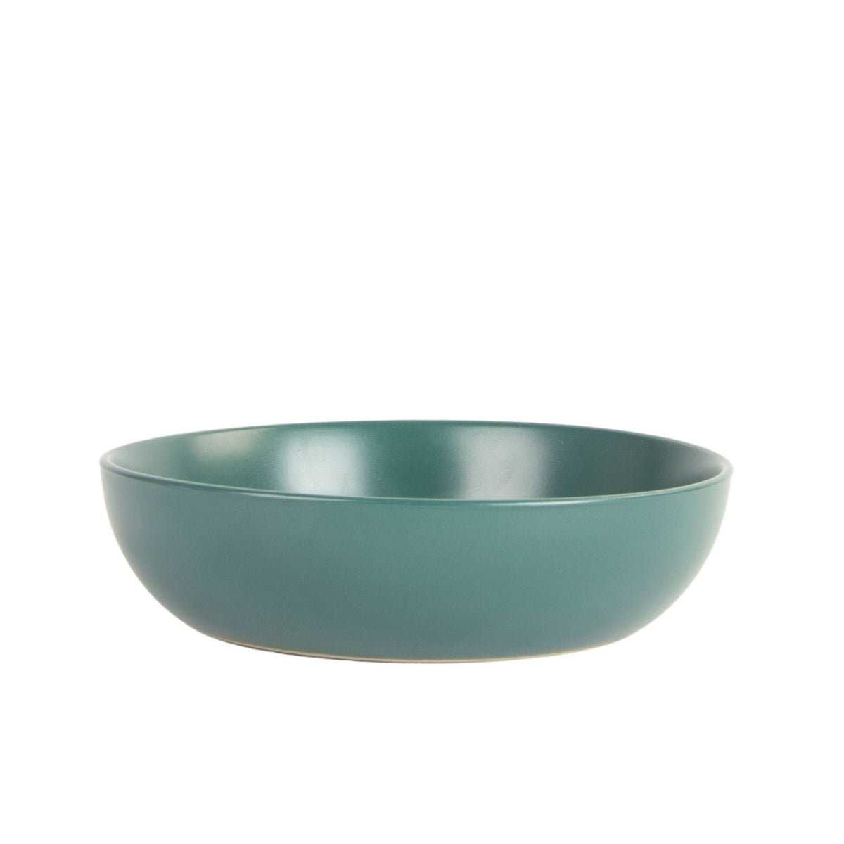 10 Strawberry Street Wazee Matte 9"/48oz Serving Bowl, Set of 2, Emerald Green
