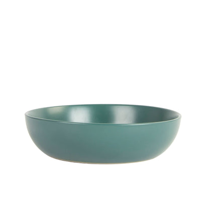 10 Strawberry Street Wazee Matte 9"/48oz Serving Bowl, Set of 2, Emerald Green