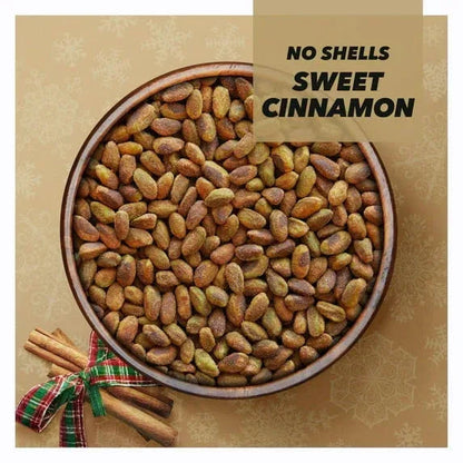 Wonderful Pistachios No Shells Sweet Cinnamon Nuts, 11 Ounce Bag