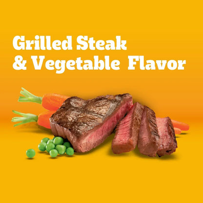 Pedigree Complete Nutrition Adult Dry Dog Food, Grilled Steak & Vegetable Flavor