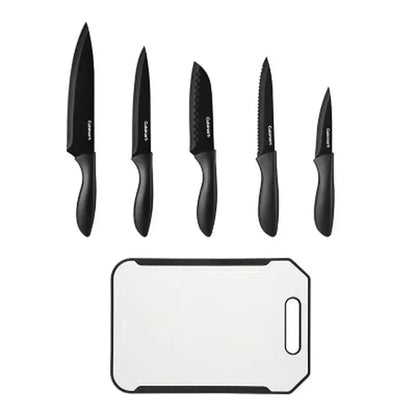 Cuisinart 11-Piece Cutlery Set and Cutting Board (Assorted Colors)