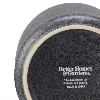 Better Homes & Gardens Anderson Dark Gray Stoneware Modern Mug