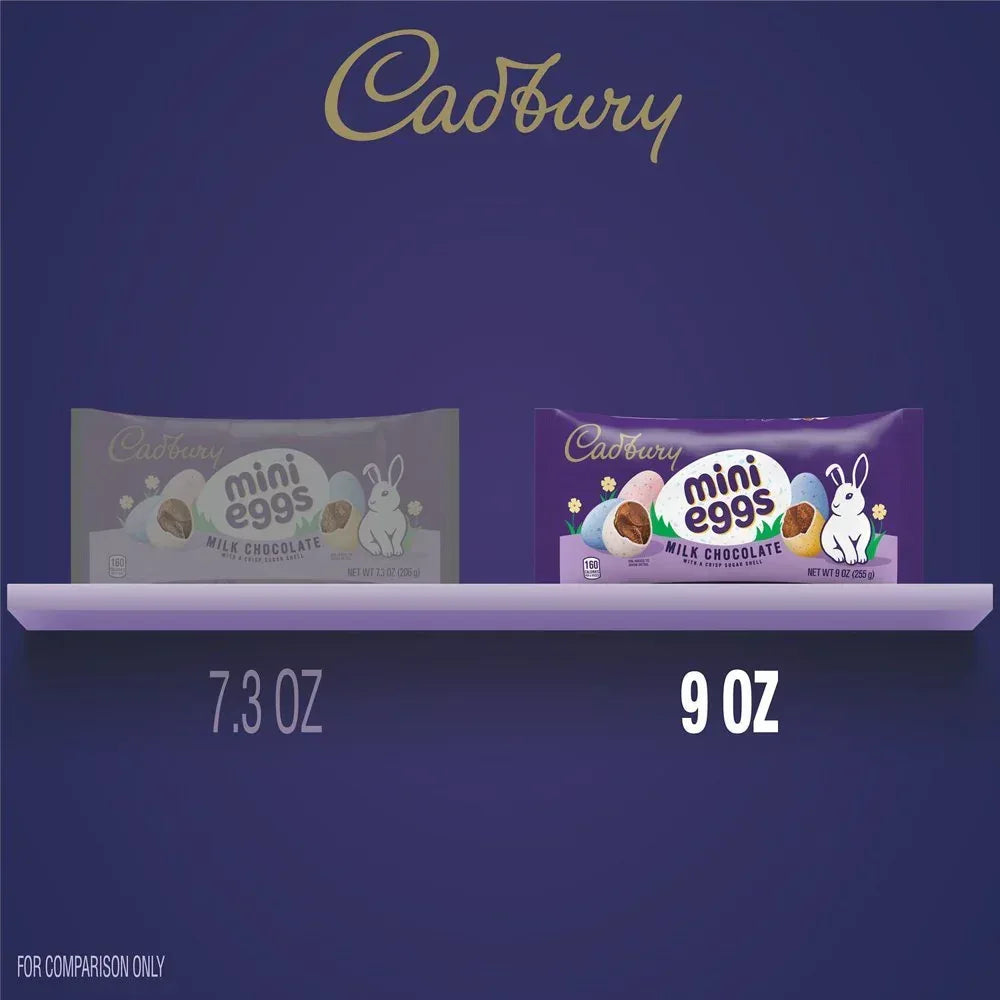 Mini Eggs Milk Chocolate Easter Candy, Bag 9 Oz