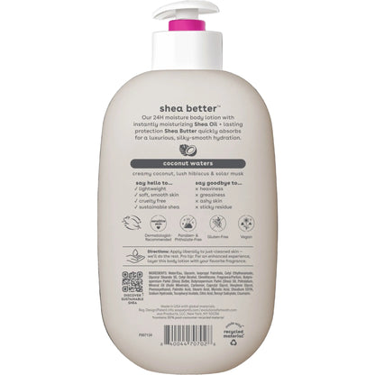 eos Shea Better Body Lotion - Coconut Waters, Made for Dryness, 16 fl oz.