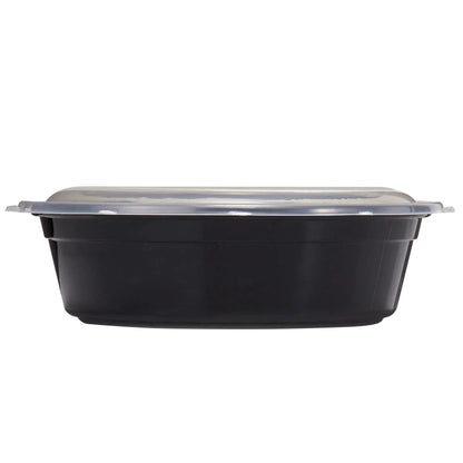 Mainstays 1L Round Meal Prep Food Storage Container, 5 Pack