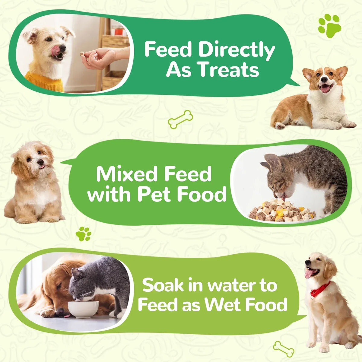 PAWUP Chicken Liver Freeze Dried Dog and Cat Treats, Single Ingredient, Grain Free, No Additives, High Protein Dog Toppers for Training, 4.6oz