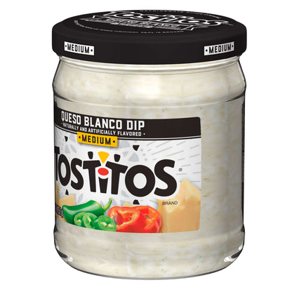 Tostitos Queso Blanco Dip, 15.0 oz Jar