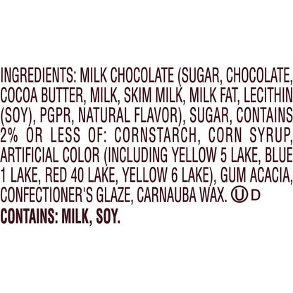 Candy Coated Milk Chocolate Eggs Easter Candy, Bag 9 Oz