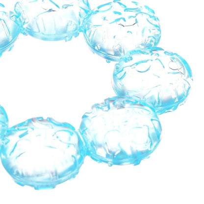 Infantino Soothing Soft Circular Water Teether, Unisex, Blue