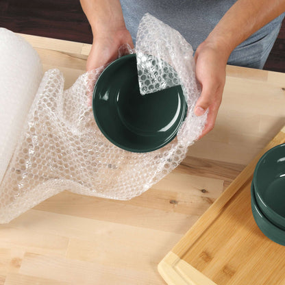 Pen+Gear 12 in. x 30 ft. Bubble Cushion Roll, Clear, Plastic, 3/16" Small Bubbles