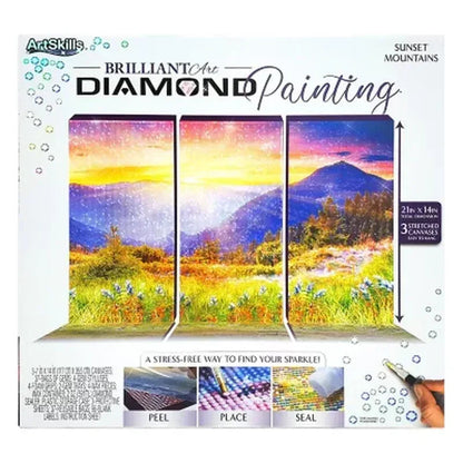 Artskills Brilliant Art Diamond Painting Kits, Select Design