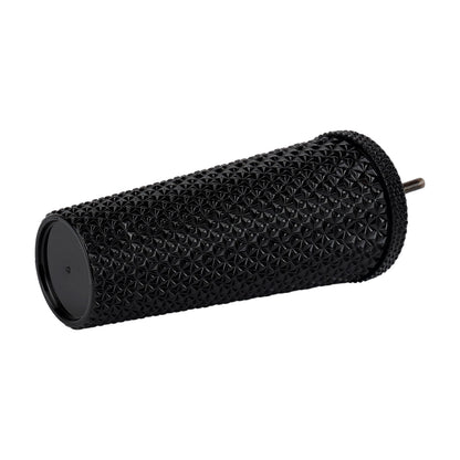 Mainstays 26-Ounce Capacity Plastic Double Wall Insulated Iridescent Textured Tumbler with Straw, Black