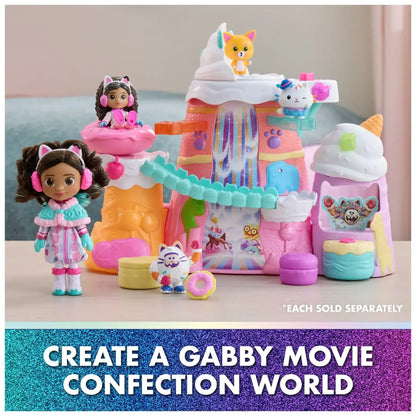 Gabby's Dollhouse: Sweet Treat Mountain Playset with Figure Collectibles for Ages 3 and Up
