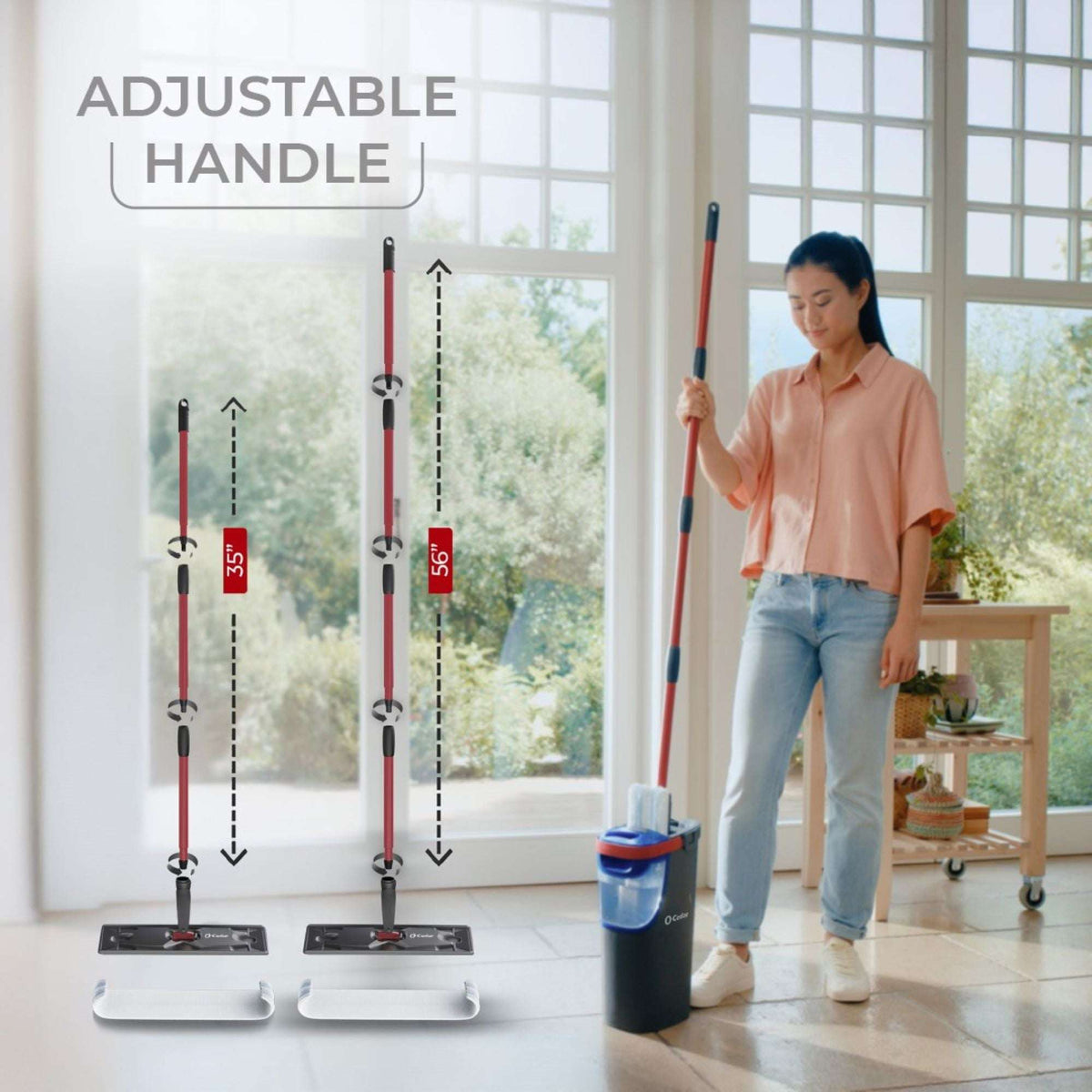 O-Cedar H2prO™ Flat Mop System