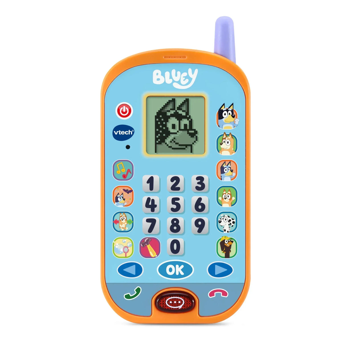 VTech Bluey Ring Ring Phone Baby and Toddler Toys