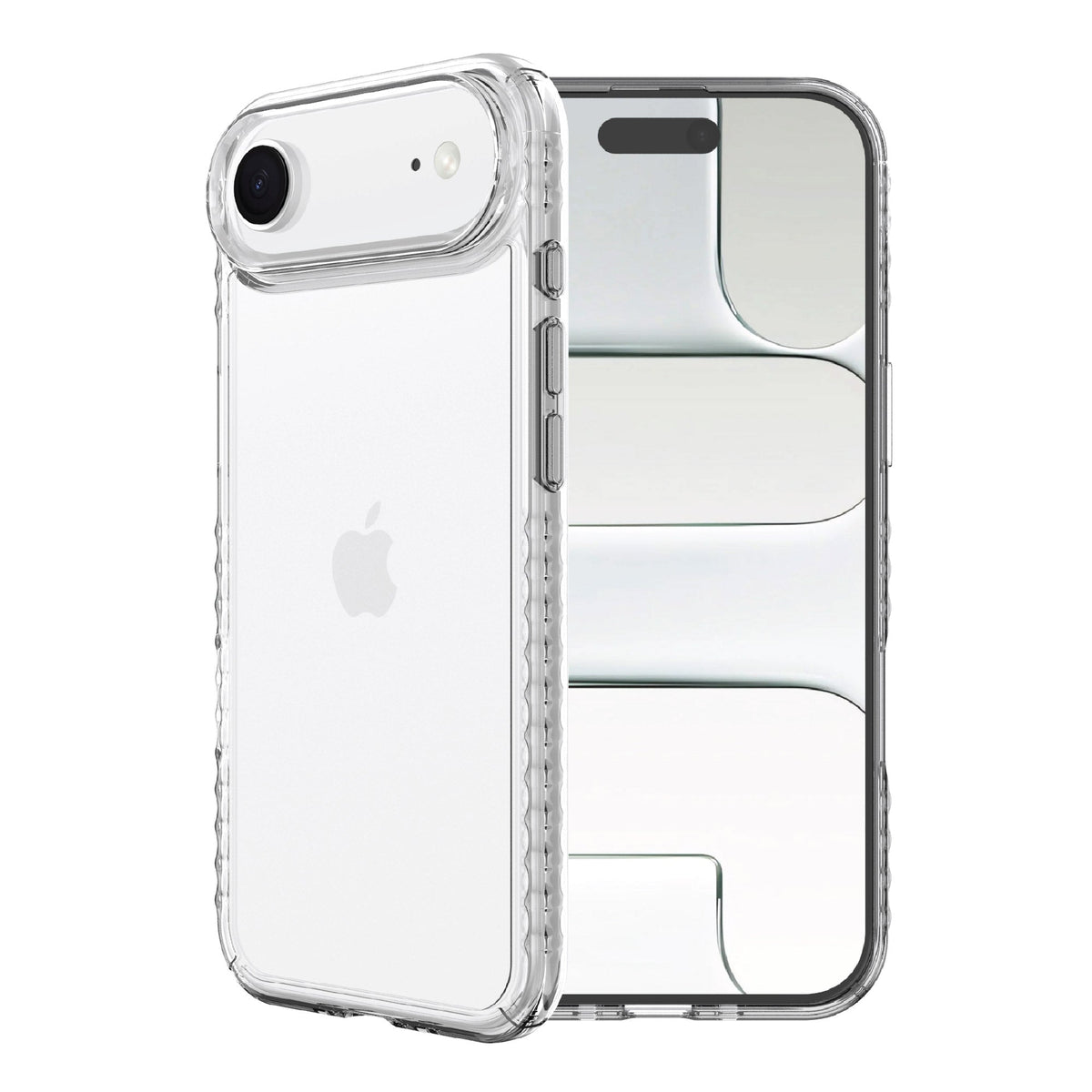onn Protective Gel Phone Case for iPhone Air - Clear