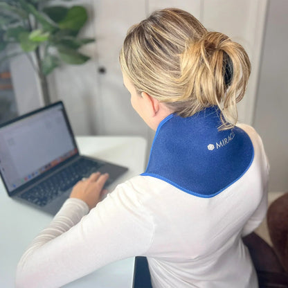 Miracle Back Relief Gel-Infused Compression Wrap, 360-Degree Neck, Shoulder & Back Support
