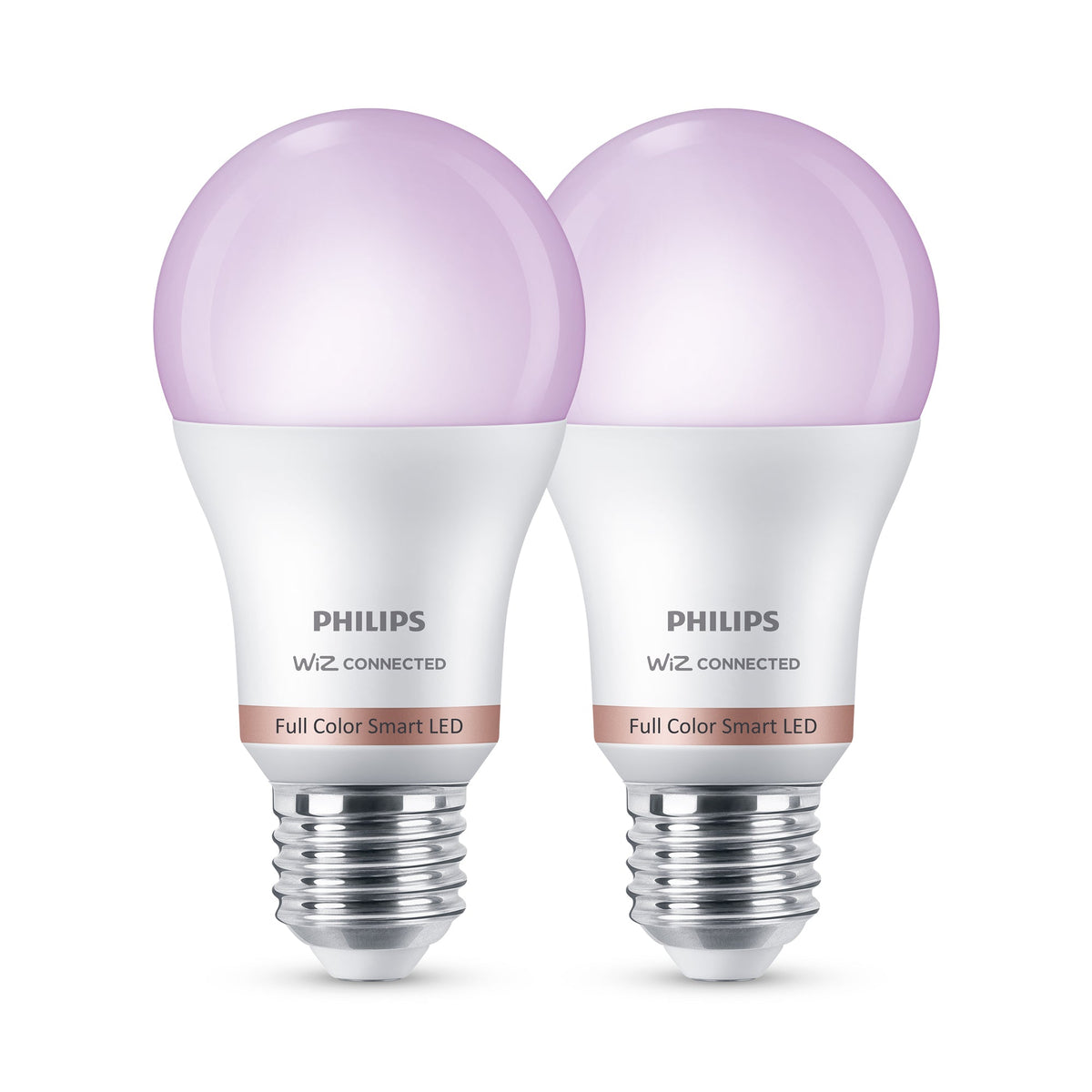 Philips Smart LED 60-Watt A19 General Purpose Light Bulb, Frosted Color & Tunable White, Dimmable, E26 Medium Base (1-Pack)