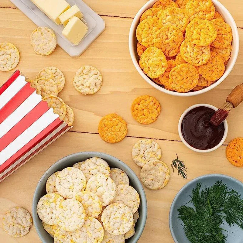 Rice Crisps Cheddar, 6.06 Oz Bag
