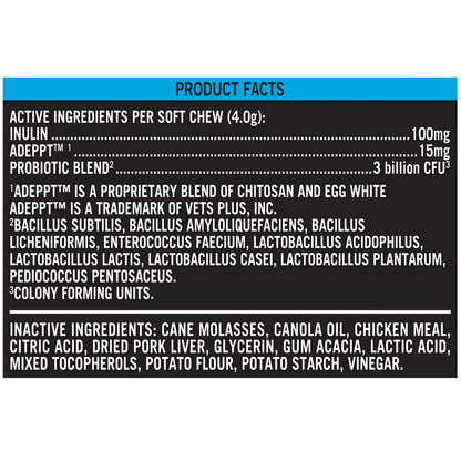 Pure Balance Pro+ Probiotic, Digestion Support, Dog Soft Chews, 30 Count