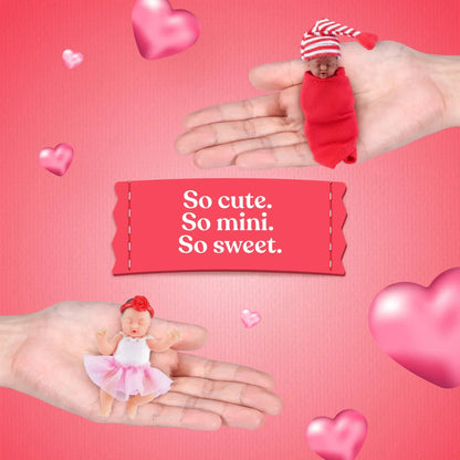 My Mini Baby Sweet Hearts Mystery Capsule - Baby Doll Toy with Accessories Collectible by ZURU