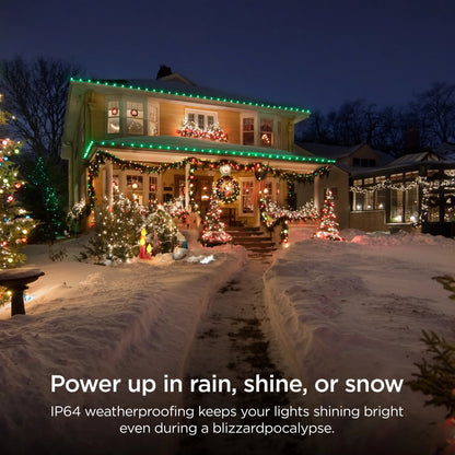 Roku Smart Home Outdoor Smart Plug SE with Custom Scheduling, Independent Outlets, and IP64 Weather Resistance - 15 Amps
