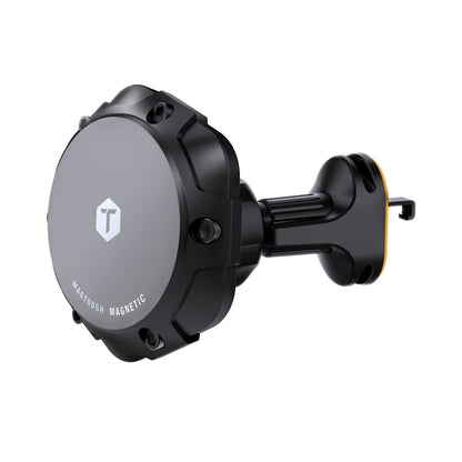 ToughTested MagTough 3-in-1 Magnetic Car Phone Mount for Dash, Screen & Vent, MagSafe Compatible with Adapter Ring, 360° Adjustable Viewing, Strong Magnetic Hold