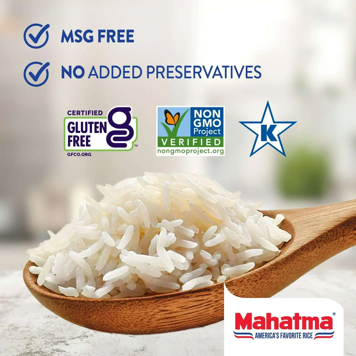 Mahatma Basmati White Rice, Fragrant Extra Long Grain, Gluten Free, 2 lb Bags