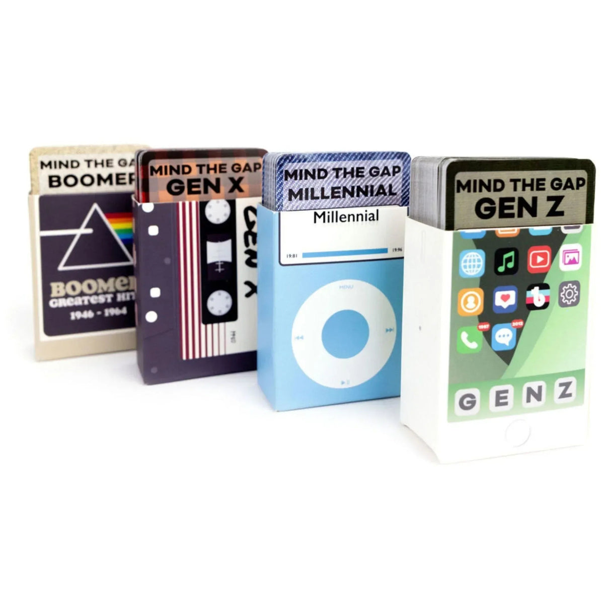 Spin Master Games, Solid Roots Mind the Gap, Trivia Game for the Generations, for Ages 10 and up