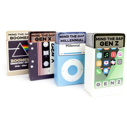 Spin Master Games, Solid Roots Mind the Gap, Trivia Game for the Generations, for Ages 10 and up