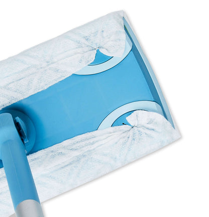 Great Value Wet & Dry Mop Sweeper Kit, (1 Mop Kit, 10 Pad Refills)