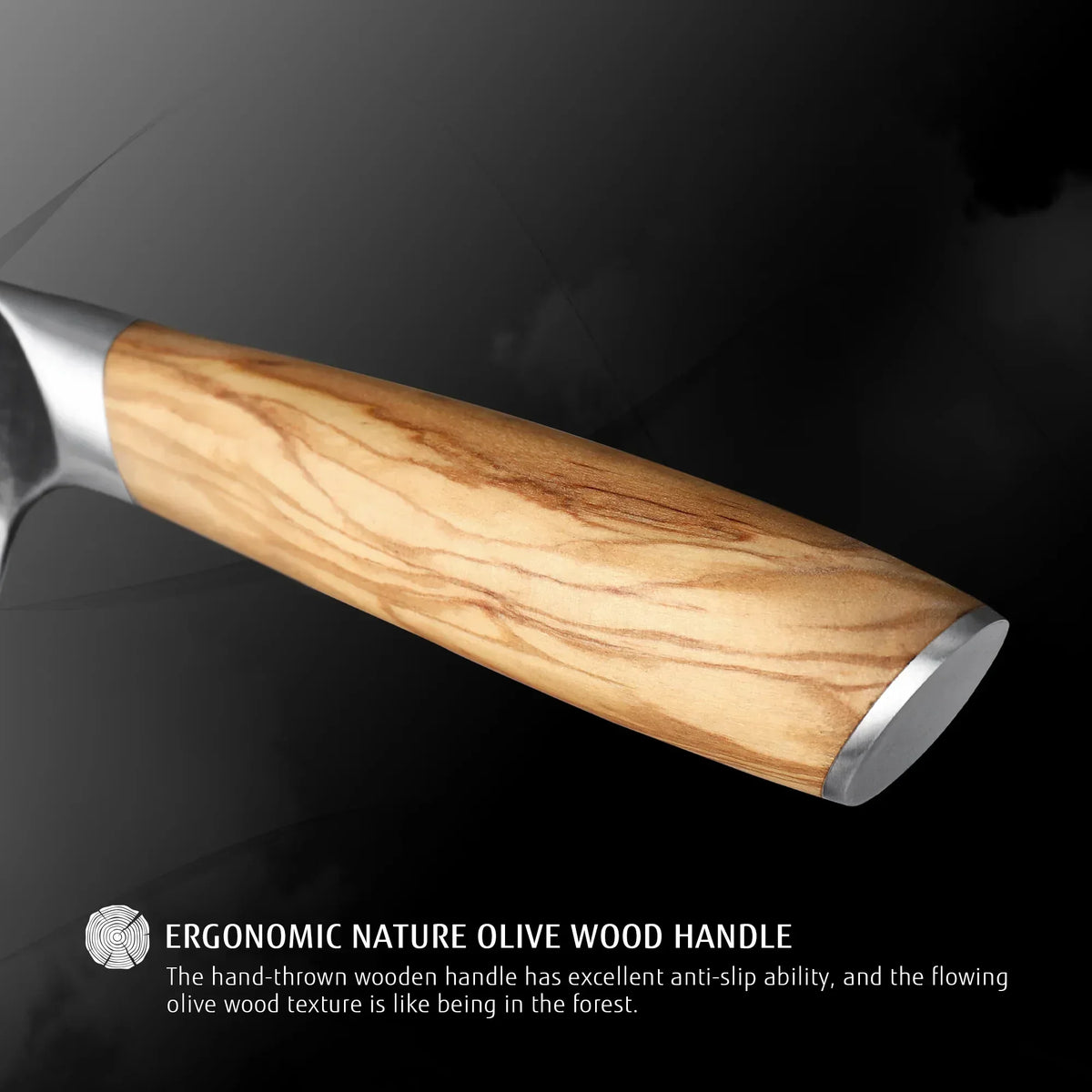 Hecef Japanese Chef Knife, Forged 67-Layer Damascus Steel Ultra Sharp Professional Hammered Carving Knife