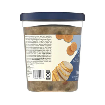 Blue Buffalo Love Made Fresh Dog Food, Refrigerated, Chunky Chicken Stew, 2-lb Tub