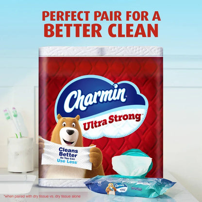 Charmin Ultra Strong Toilet Paper 6 Mega Rolls, 220 Sheets Per Roll