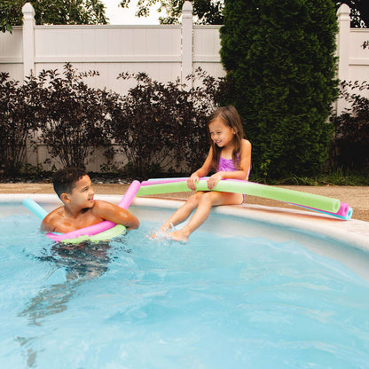 (8 pack) Big Joe Swim Pool Noodle (Single Unit), Teal, 50 inches long