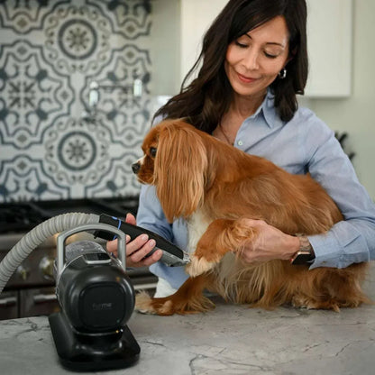 furMe Original Pet Grooming Vacuum Kit+ Dematting Rake Tool